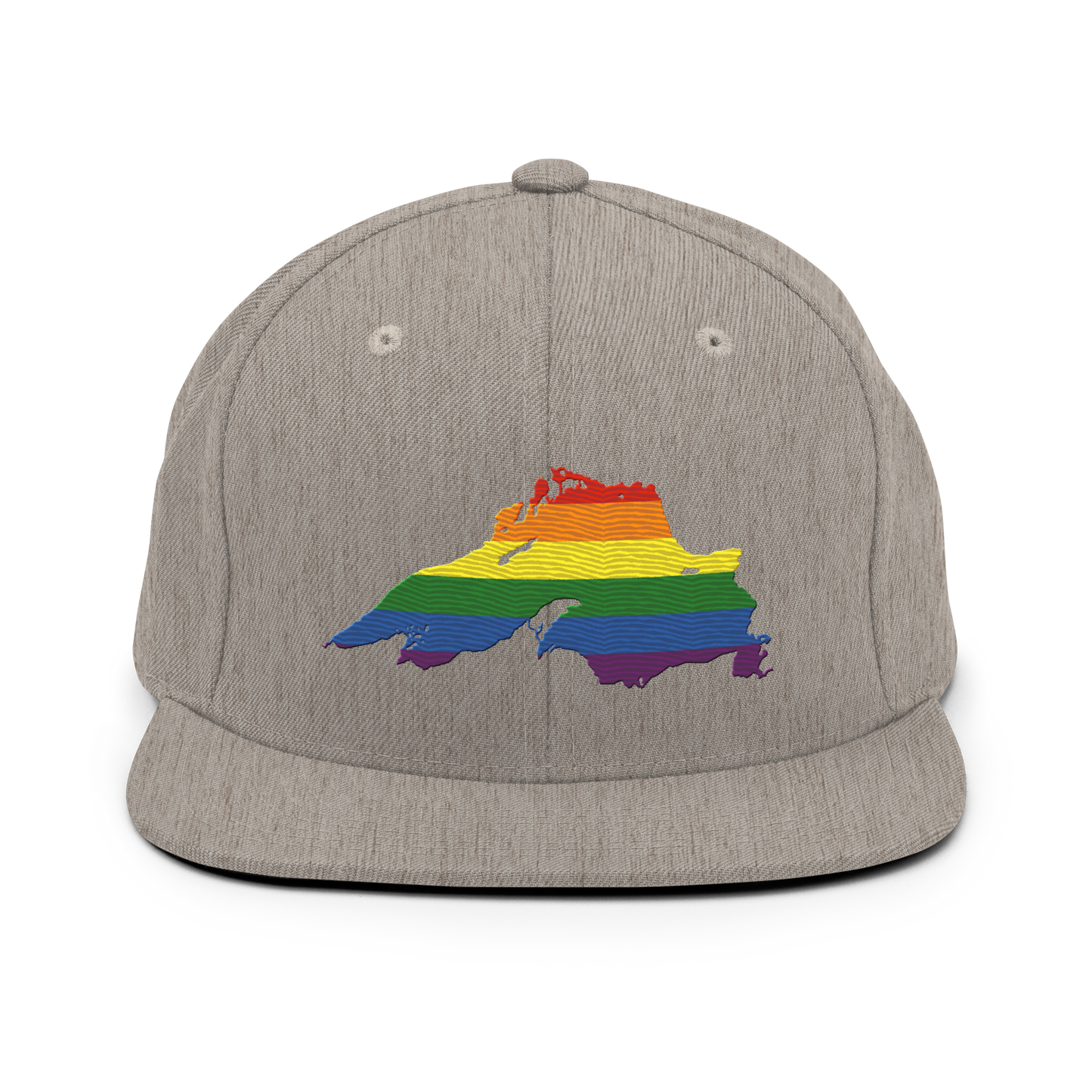 Lake Superior Vintage Snapback | Rainbow Pride Edition