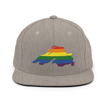 Lake Superior Vintage Snapback | Rainbow Pride Edition