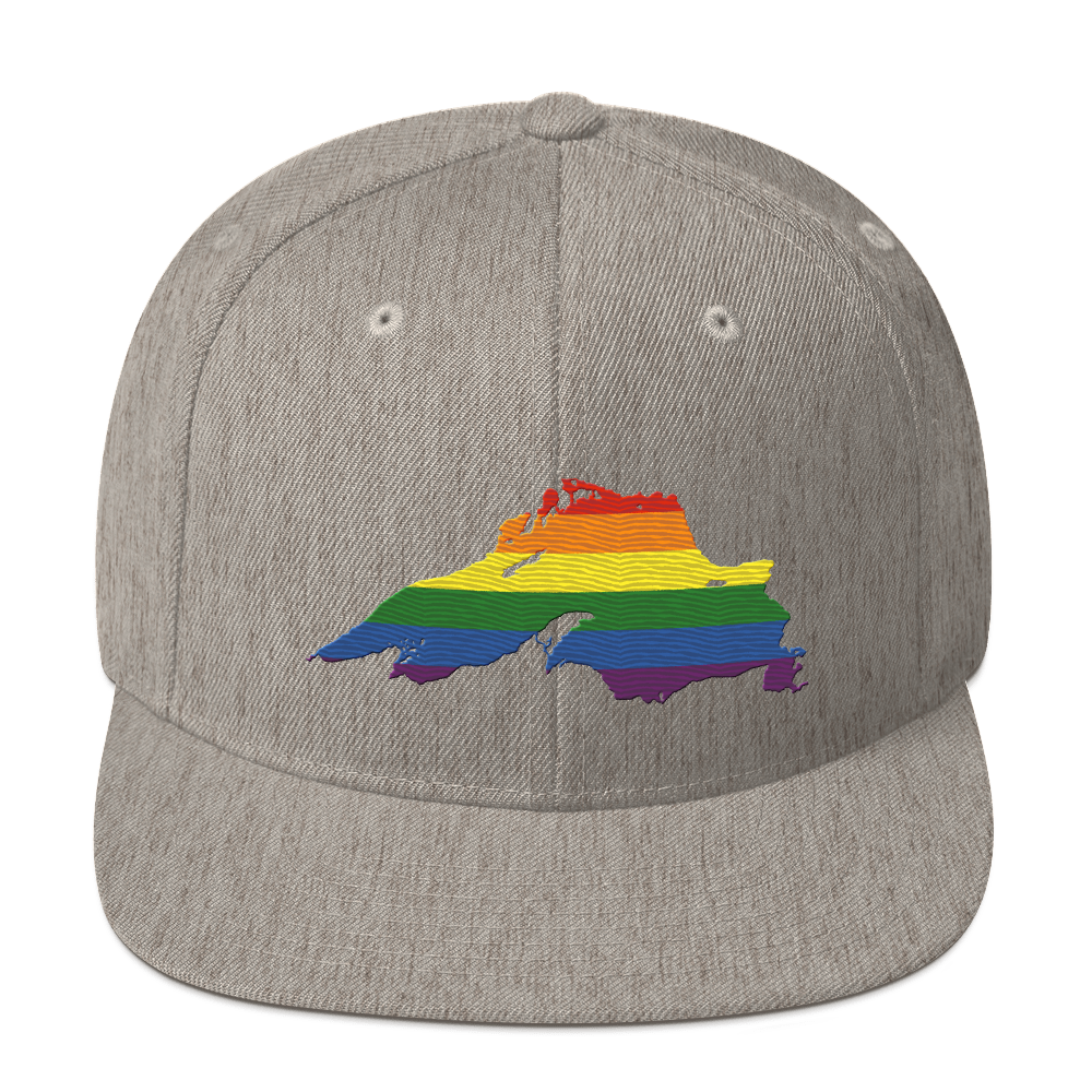 Lake Superior Vintage Snapback | Rainbow Pride Edition