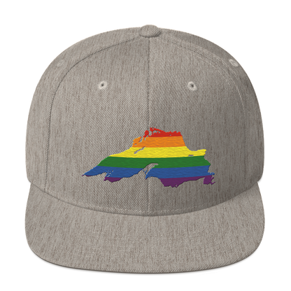 Lake Superior Vintage Snapback | Rainbow Pride Edition