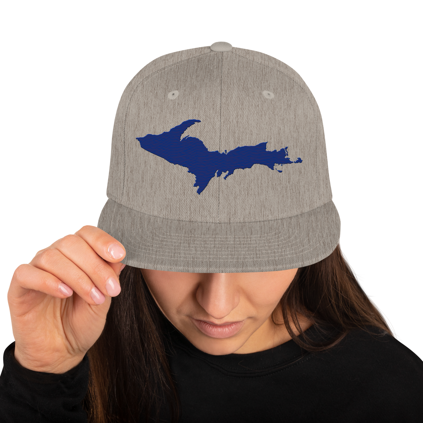 Upper Peninsula Vintage Snapback | Bourbon Blue