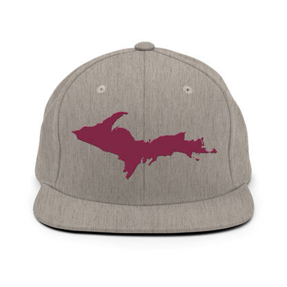 Upper Peninsula Vintage Snapback | Ruby Red