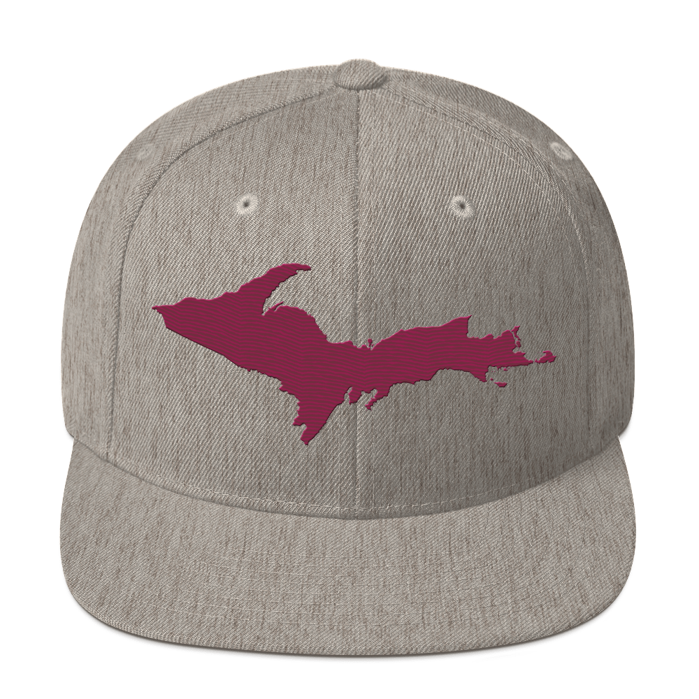 Upper Peninsula Vintage Snapback | Ruby Red