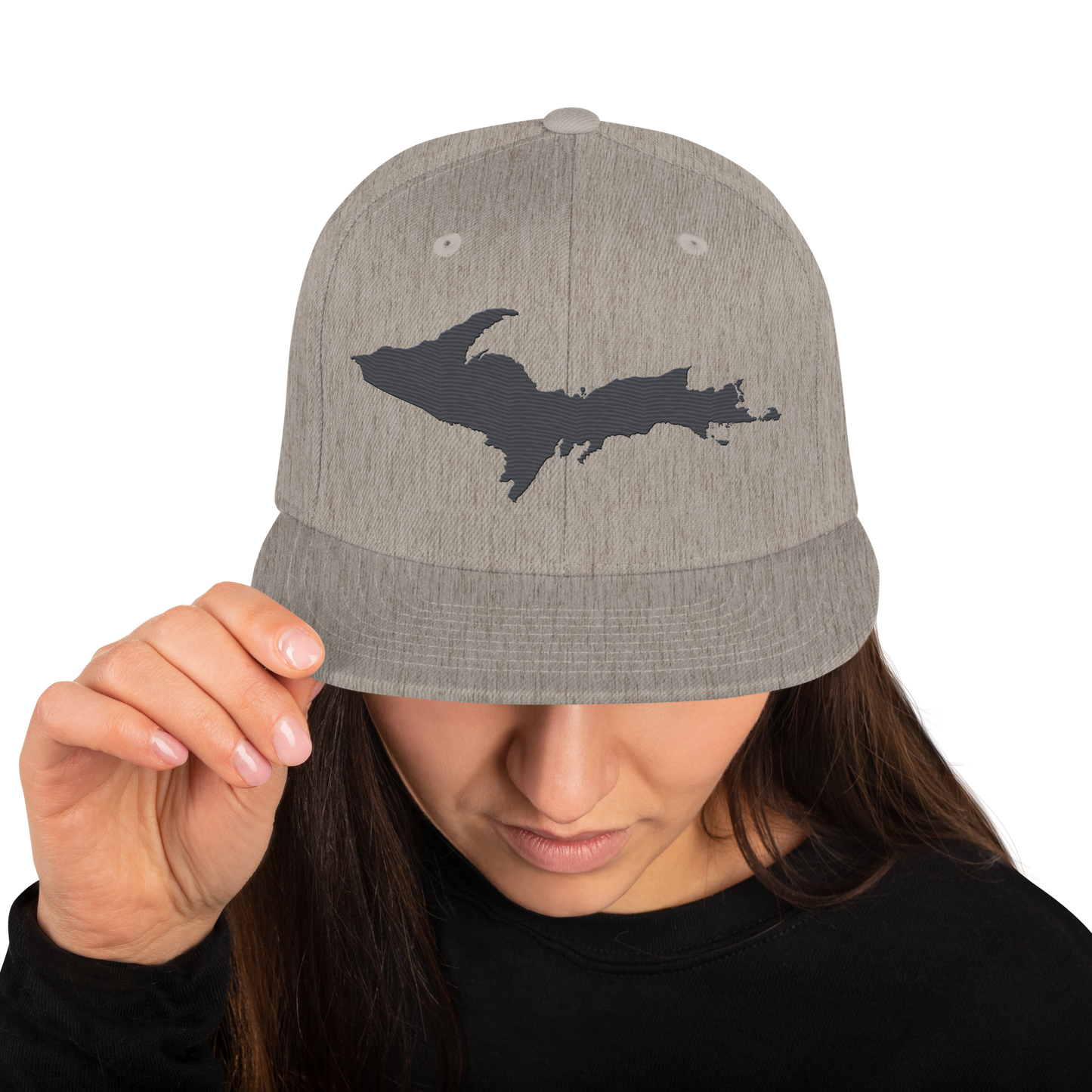 Upper Peninsula Vintage Snapback | Iron Ore Grey