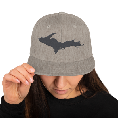 Upper Peninsula Vintage Snapback | Iron Ore Grey