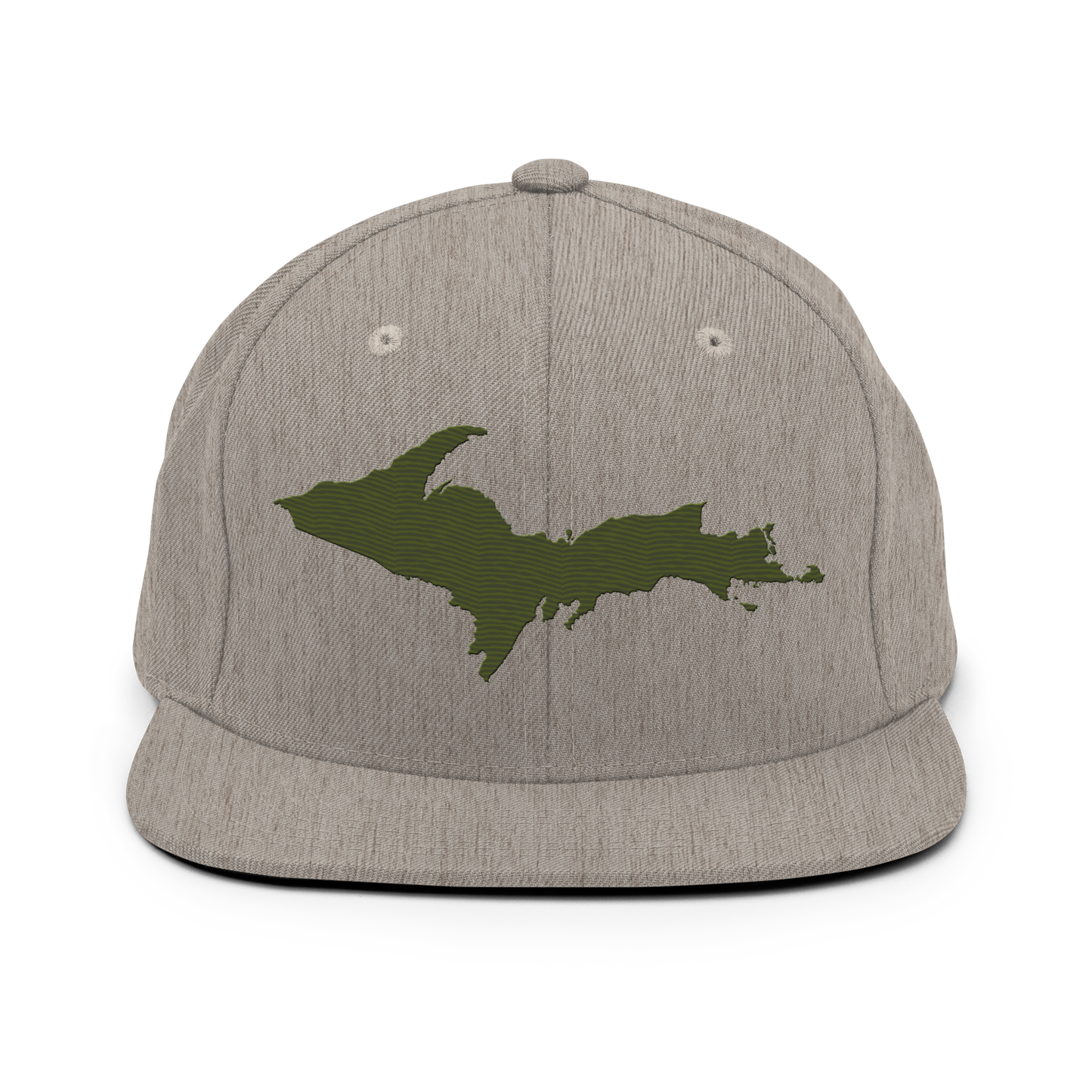 Upper Peninsula Vintage Snapback | Army Green