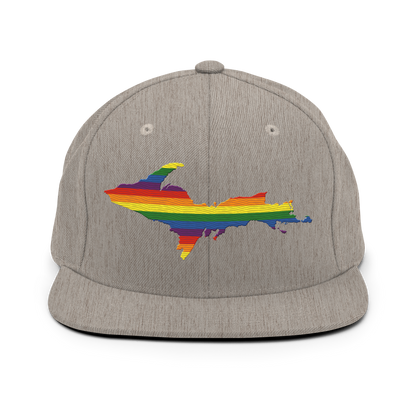 Upper Peninsula Vintage Snapback | Rainbow Pride Edition