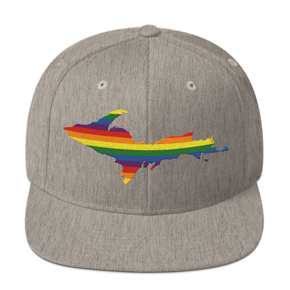 Upper Peninsula Vintage Snapback | Rainbow Pride Edition