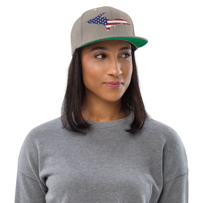 Upper Peninsula Vintage Snapback | Patriotic Edition