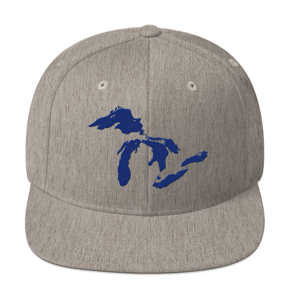 Great Lakes Vintage Snapback | Bourbon Blue