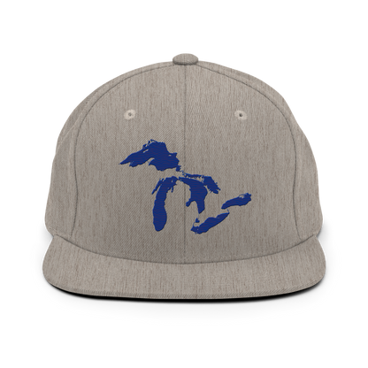 Great Lakes Vintage Snapback | Bourbon Blue