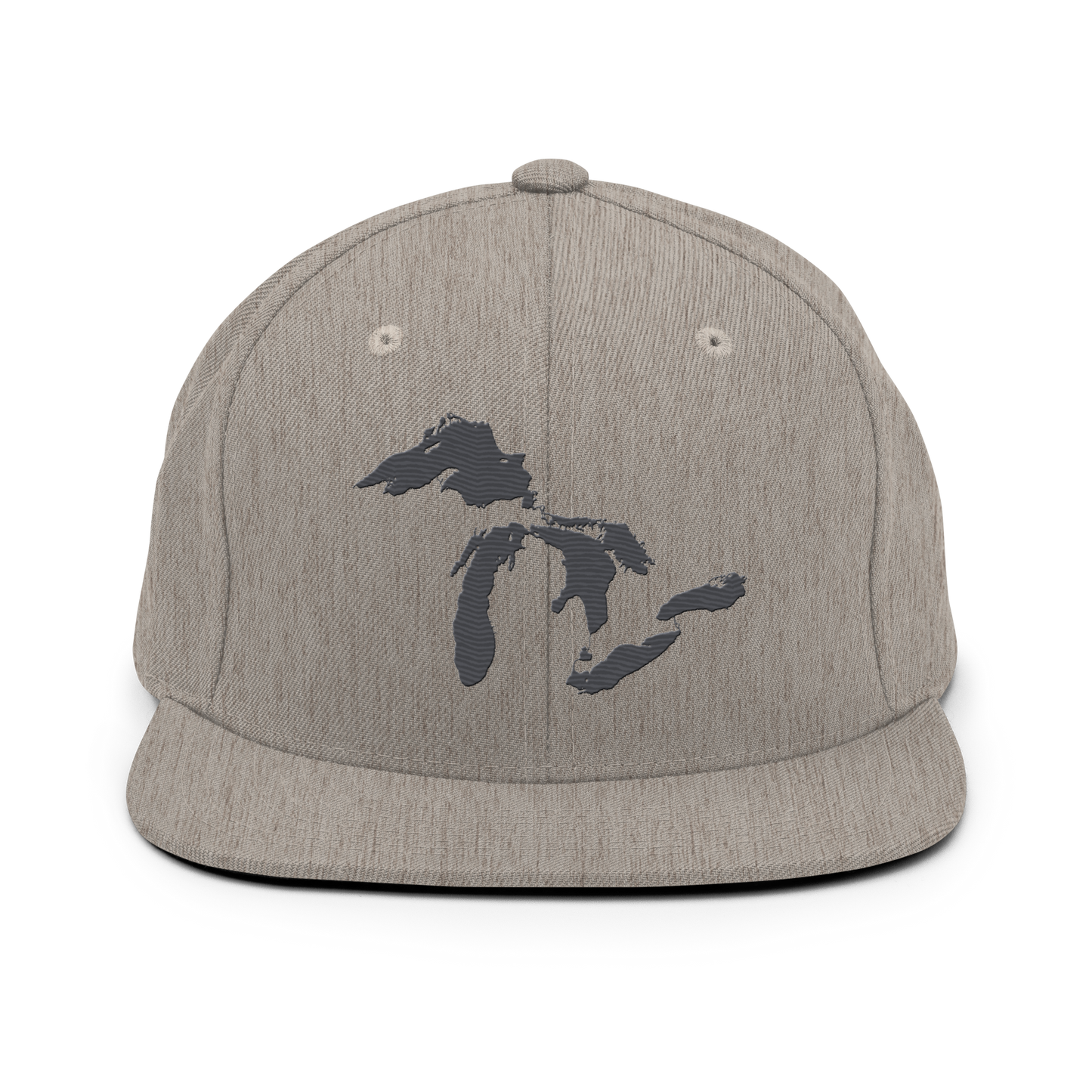 Great Lakes Vintage Snapback | Iron Ore Grey