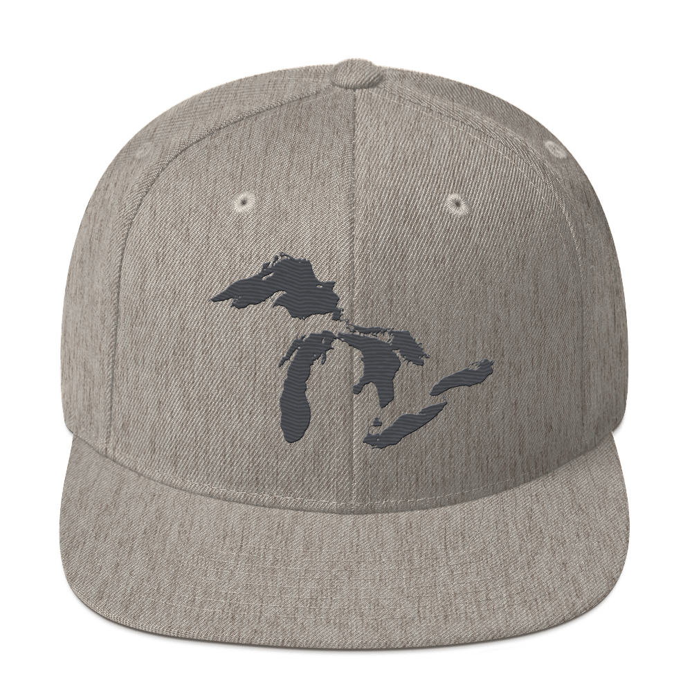 Great Lakes Vintage Snapback | Iron Ore Grey