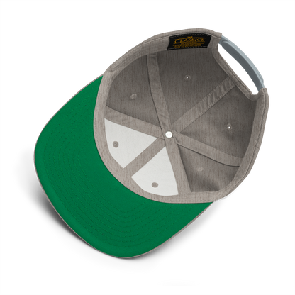 Detroit 'The D' Vintage Snapback | Army Green