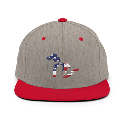 Great Lakes Vintage Snapback (Patriot Edition)