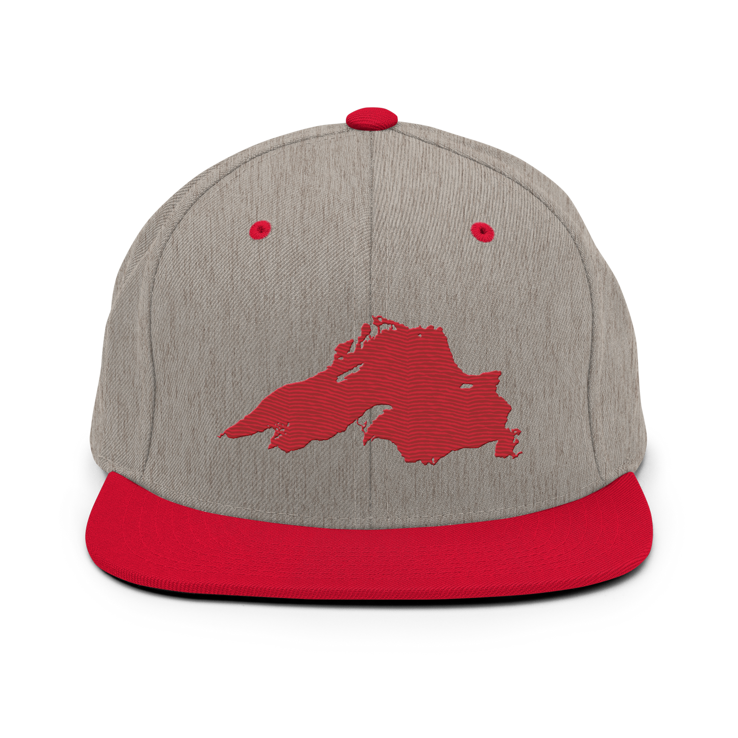 Lake Superior Vintage Snapback | Red