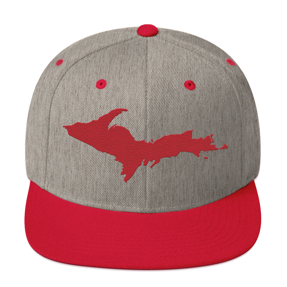 Upper Peninsula Vintage Snapback | Red