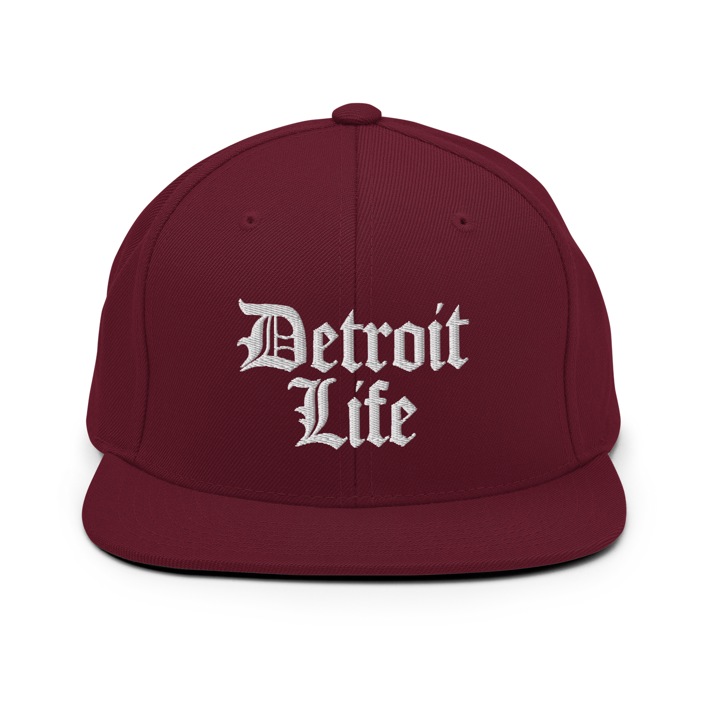 'Detroit Life' Vintage Snapback | 6-Panel