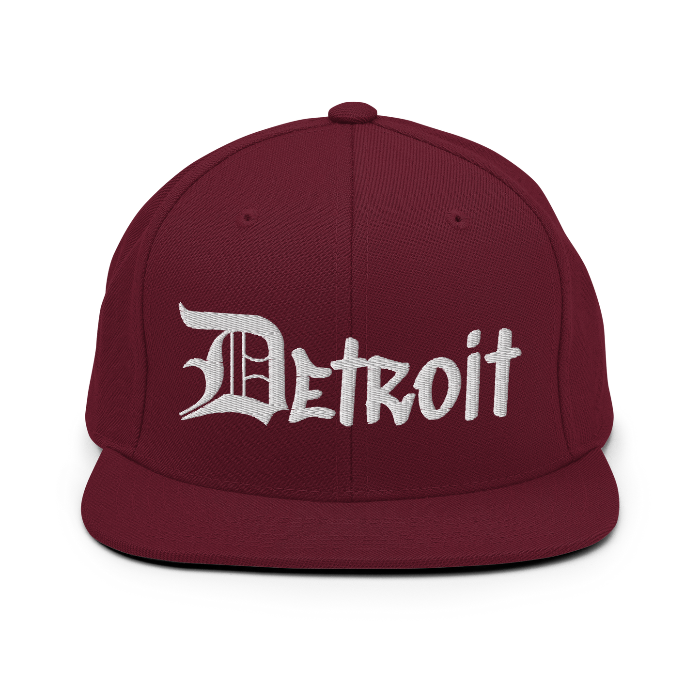 'Detroit' Vintage Snapback (OED Tag Font)