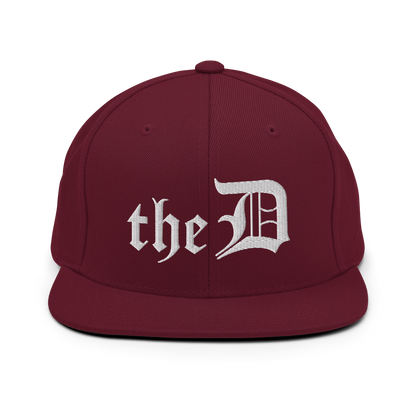 Detroit 'The D' Vintage Snapback