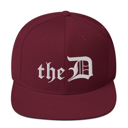 Detroit 'The D' Vintage Snapback