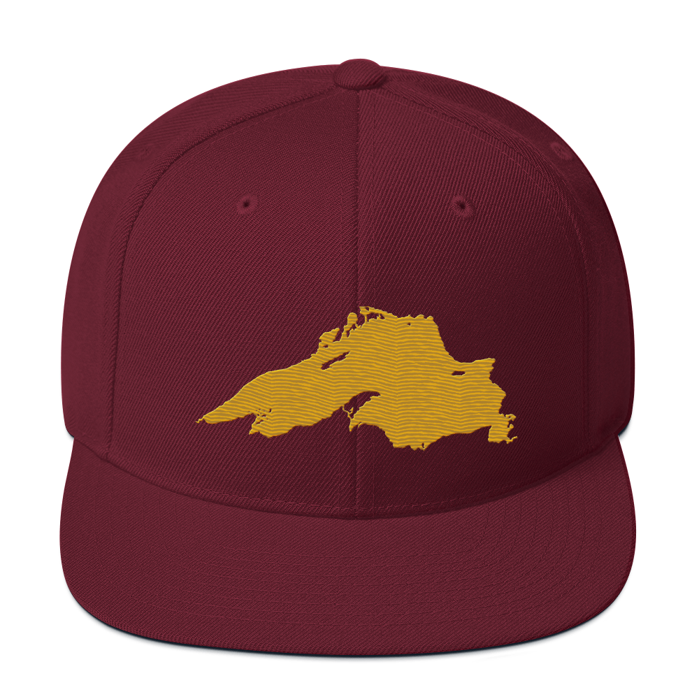 Lake Superior Vintage Snapback | Gold