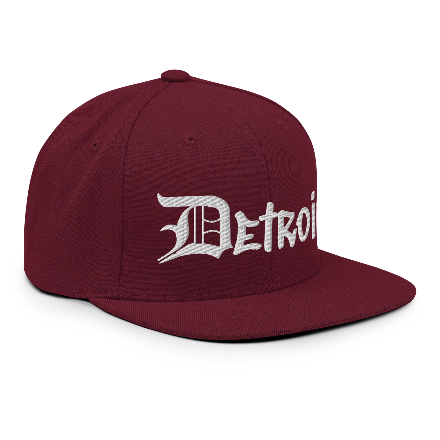 'Detroit' Vintage Snapback (OED Tag Font)