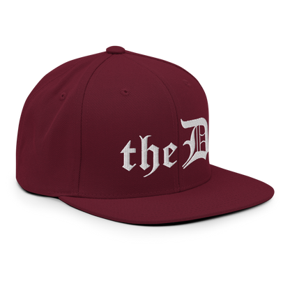 Detroit 'The D' Vintage Snapback