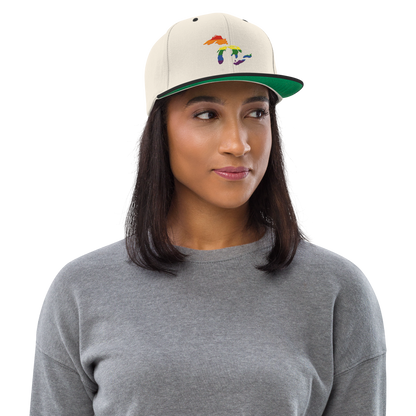 Great Lakes Vintage Snapback (Rainbow Pride Edition)