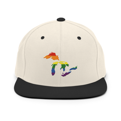 Great Lakes Vintage Snapback (Rainbow Pride Edition)