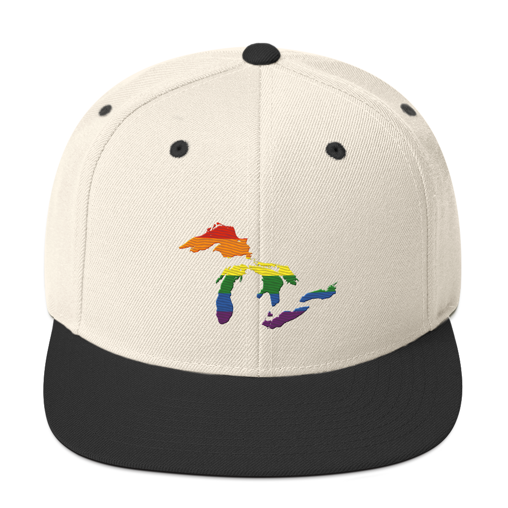 Great Lakes Vintage Snapback (Rainbow Pride Edition)