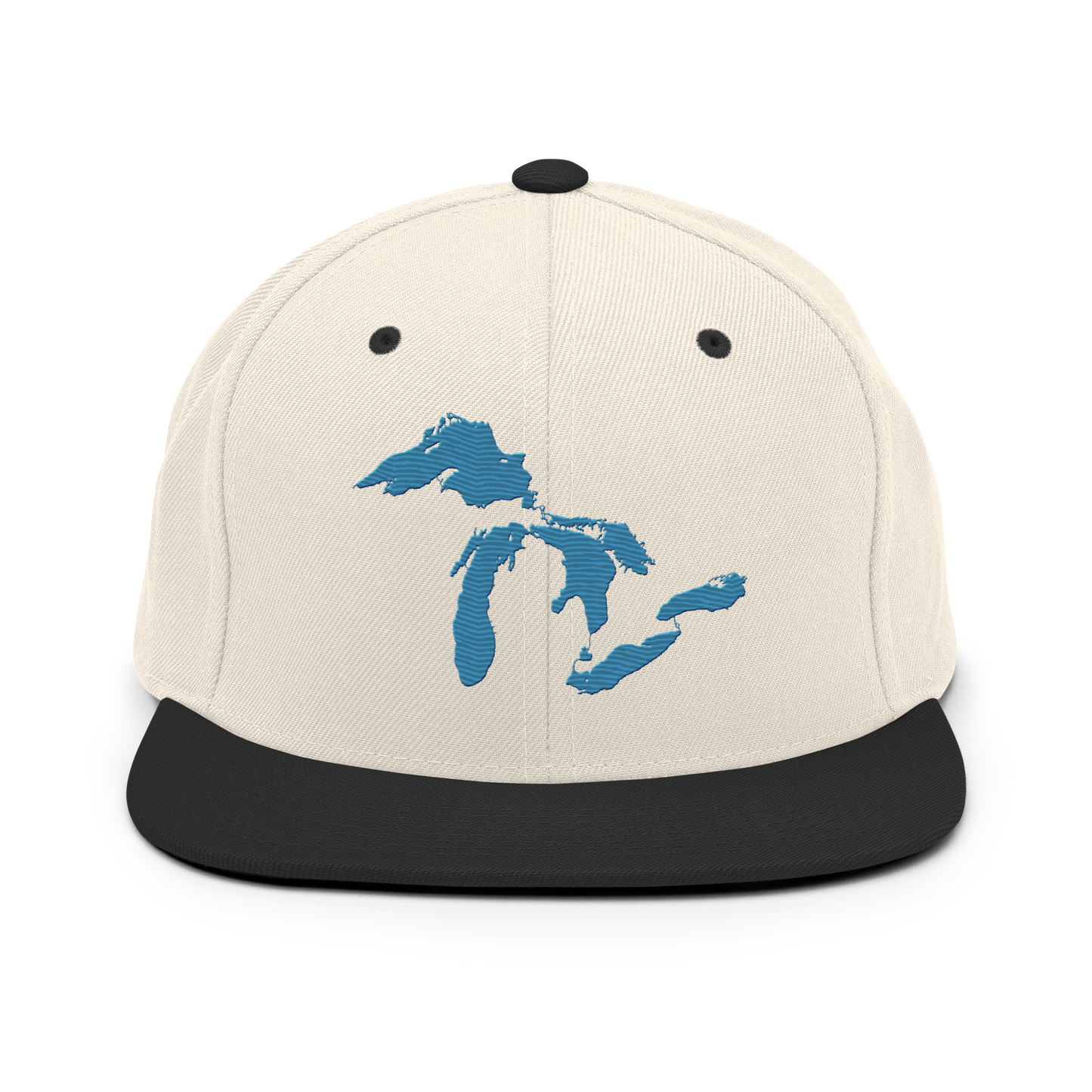 Great Lakes Vintage Snapback | Traverse Blue