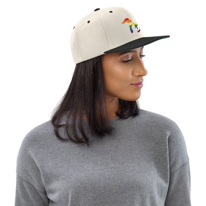 Great Lakes Vintage Snapback (Rainbow Pride Edition)