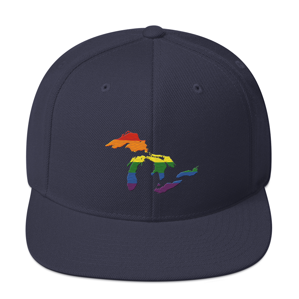 Great Lakes Vintage Snapback (Rainbow Pride Edition)