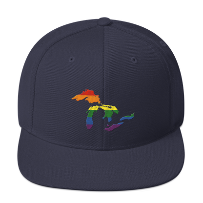 Great Lakes Vintage Snapback (Rainbow Pride Edition)