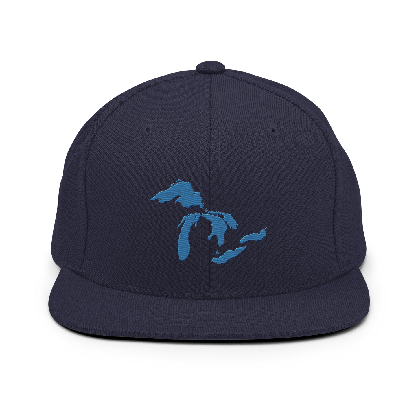 Great Lakes Vintage Snapback (Superior Blue)