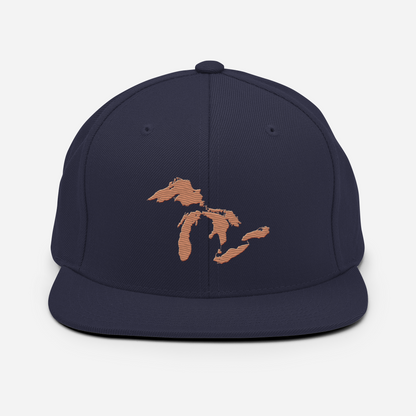 Great Lakes Vintage Snapback (Copper)