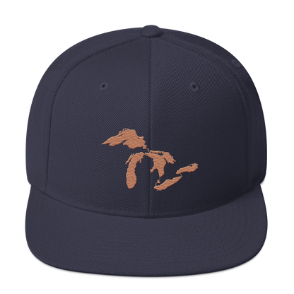 Great Lakes Vintage Snapback (Copper)