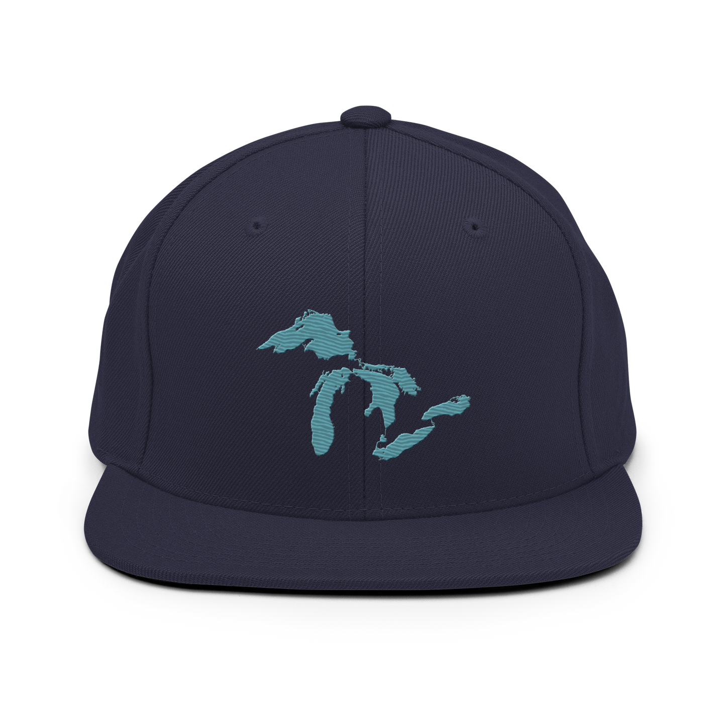 Great Lakes Vintage Snapback (Huron Blue)