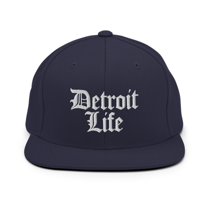 'Detroit Life' Vintage Snapback | 6-Panel