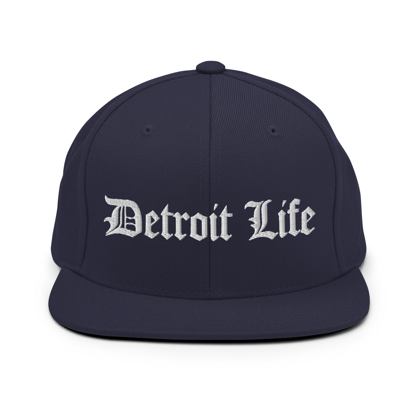 'Detroit Life' Vintage Snapback (Horizontal) | 6-Panel