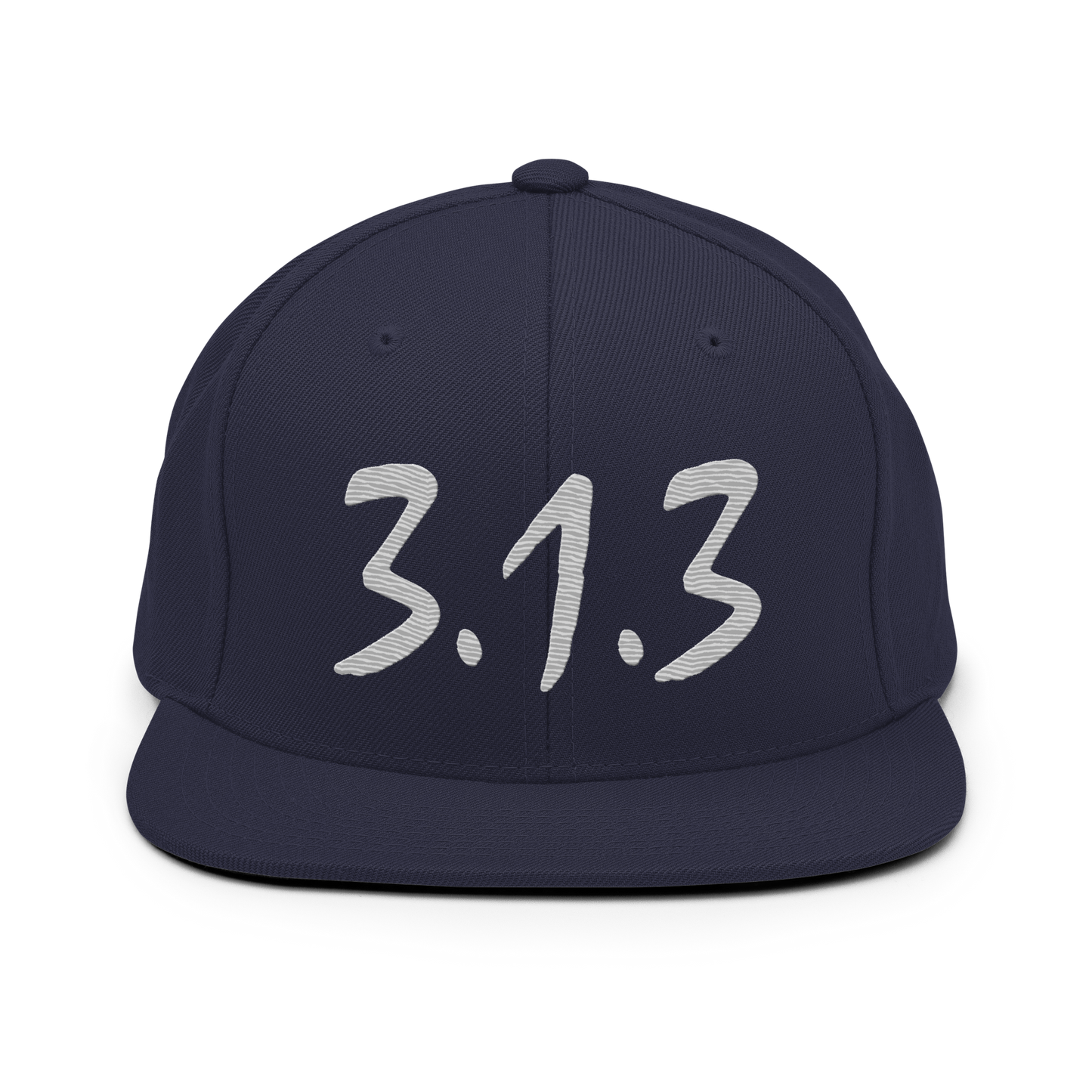 Detroit '313 Vintage Snapback (Platinum Compton Font)