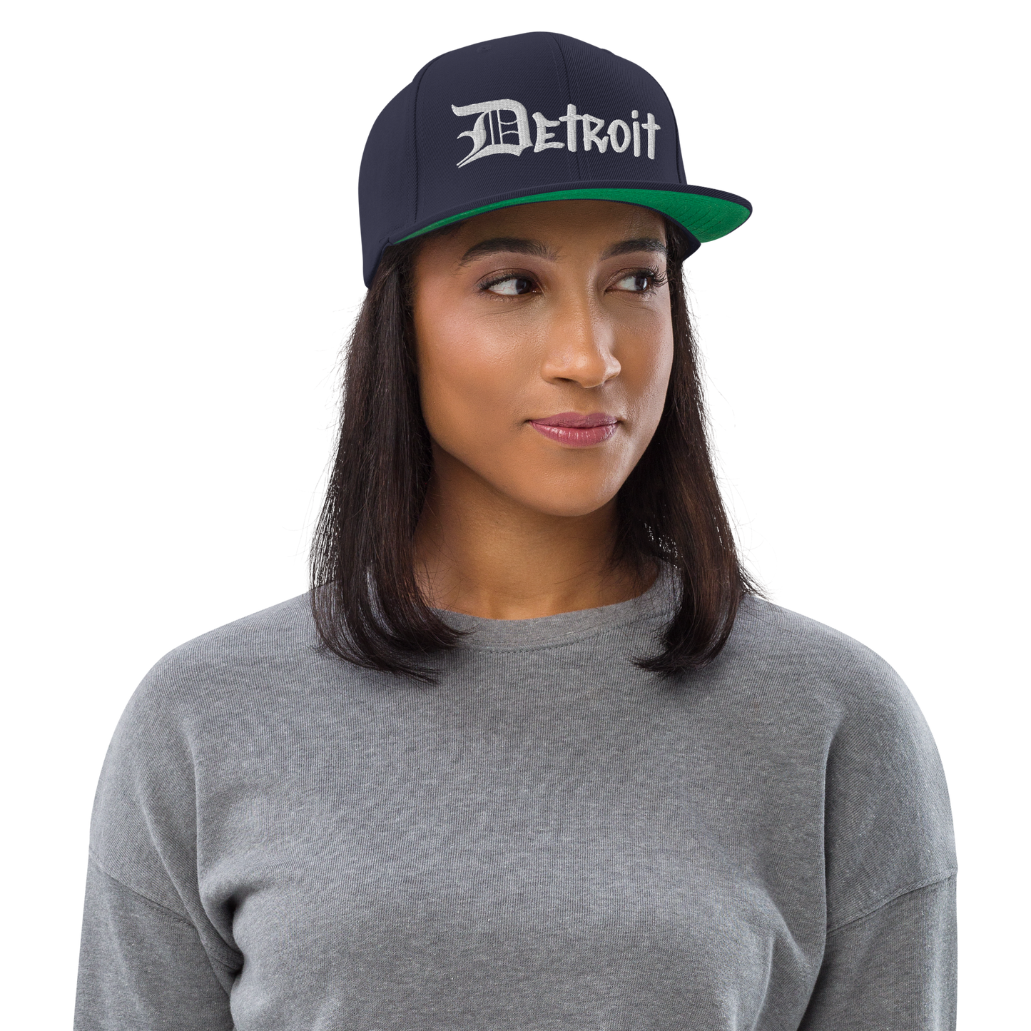 'Detroit' Vintage Snapback (OED Tag Font)