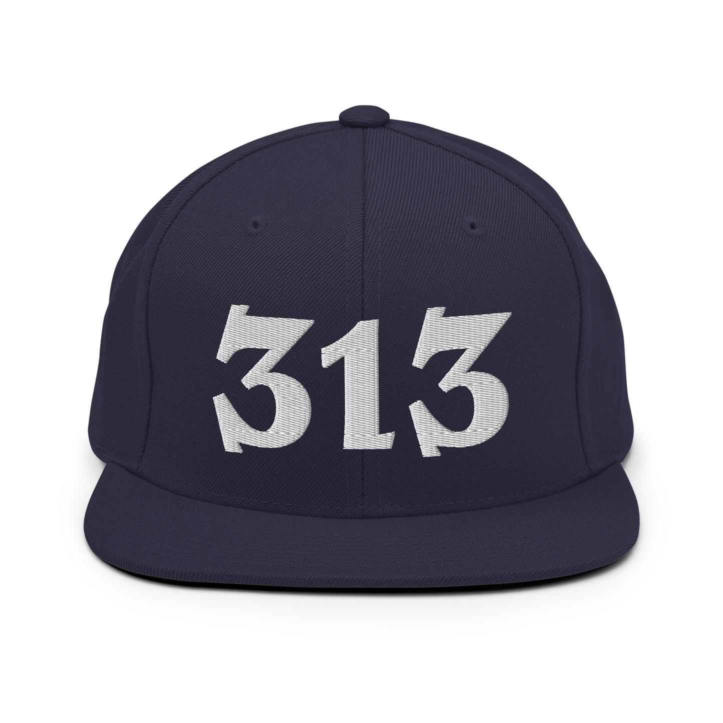 Detroit '313' Vintage Snapback (Angry Font)