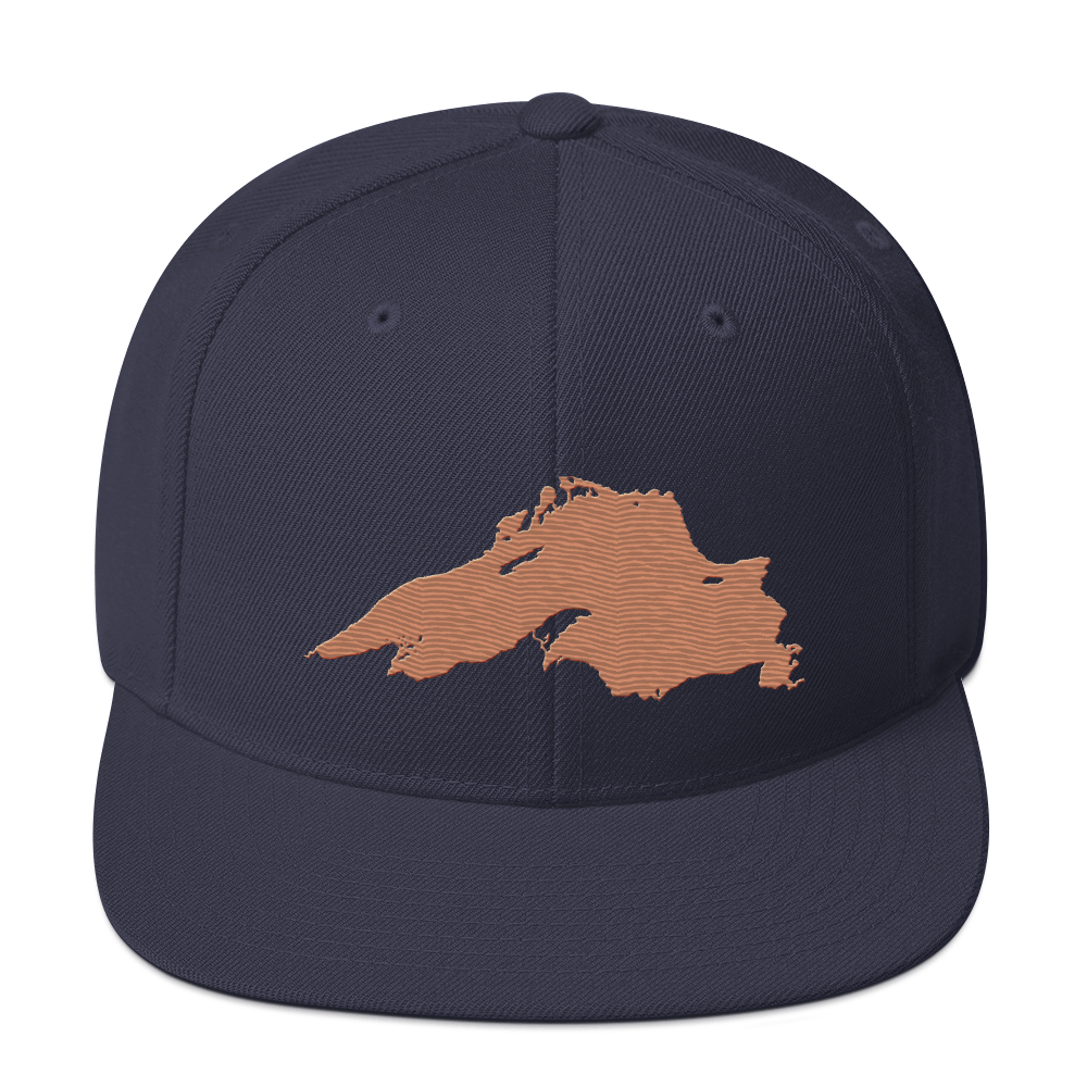 Lake Superior Vintage Snapback | Copper