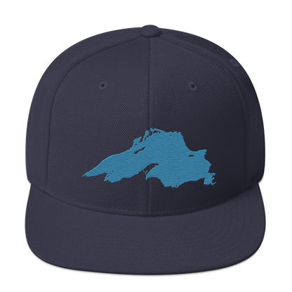 Lake Superior Vintage Snapback | Traverse Blue