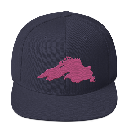 Lake Superior Vintage Snapback | Apple Blossom Pink