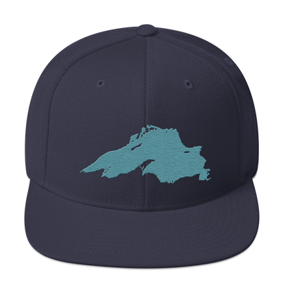 Lake Superior Vintage Snapback | Huron Blue