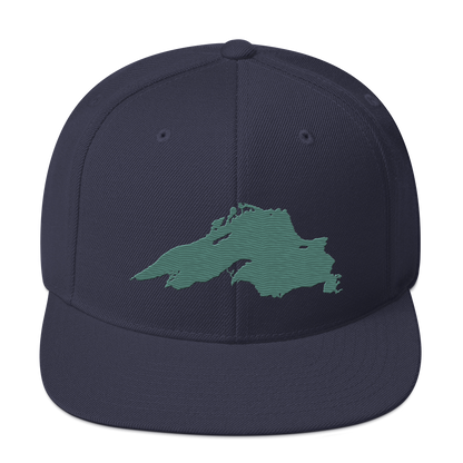 Lake Superior Vintage Snapback | Copper Green