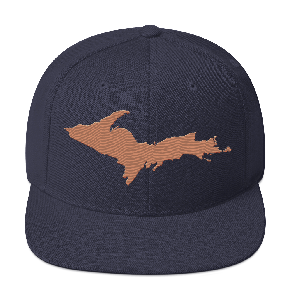 Upper Peninsula Vintage Snapback | Copper